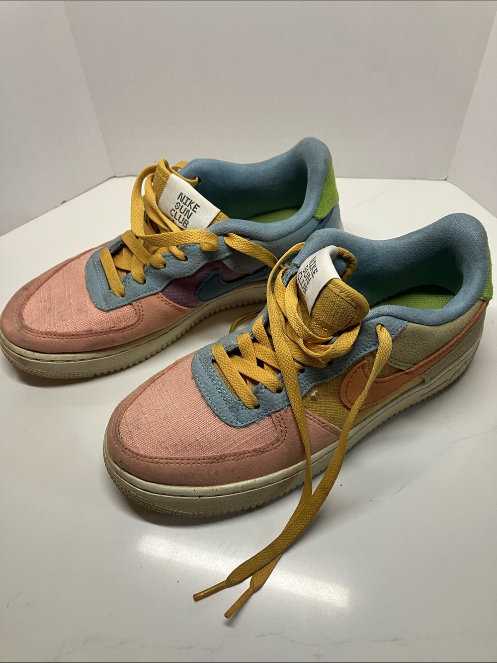 Nike Kids Pastel Multi-Color Low-Top Sneakers